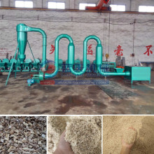 Industrial continious drying powder biomass dryer