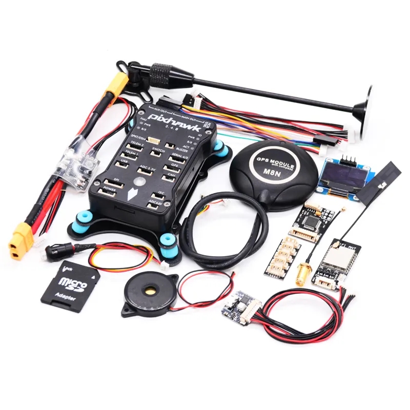 Pixhawk WIFI V2.0 Module PX4 PIX 2.4.8 32 Bit Flight Controller Autopilot 4G TF Safety Switch Buzzer