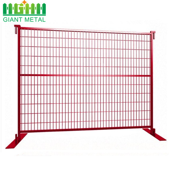 Canada Galvanized Temporary Used Welded Fence