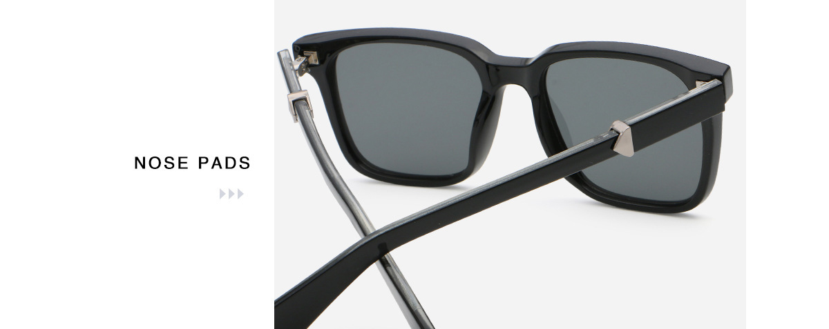 Private Label Square Sunglasses with PC Lenses ME2174-Nose Pads Private Label Square Sunglasses with PC Lenses ME2174-Nose Pads
