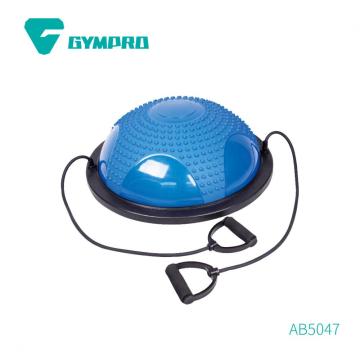 TRAINING BOSU BALL with 2 Elastic Strings