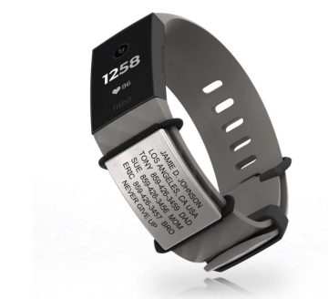 Laser Inscribed Metal Dog Collar ID Tag