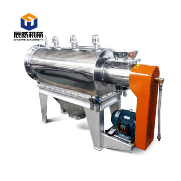 low noise centrifugal sieve for sawdust