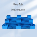Heavy Duty Flat Top Plastic Pallet Nine Legs