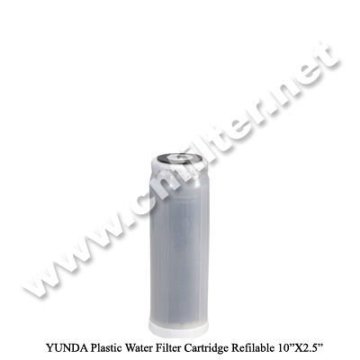 Refillable filter cartridge /aqua pure water filter