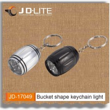 6LED bucket custom shape keychain multifunction keychain light