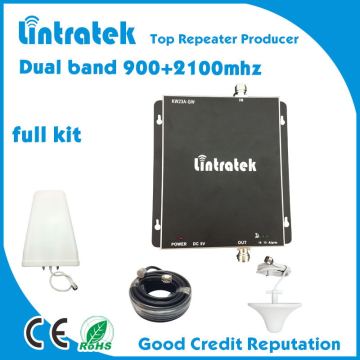 RF signal repeater 900/2100 mhz,cell phone amplifier,signal amplifier