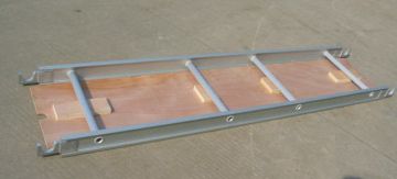 Durable Aluminum Metal Scaffolding Planks Hot Dip Galvanization