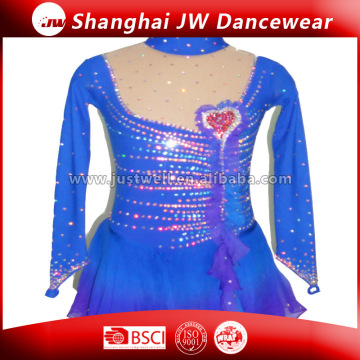 Beautiful Ice Skating Dance Dresses with Rhinestone