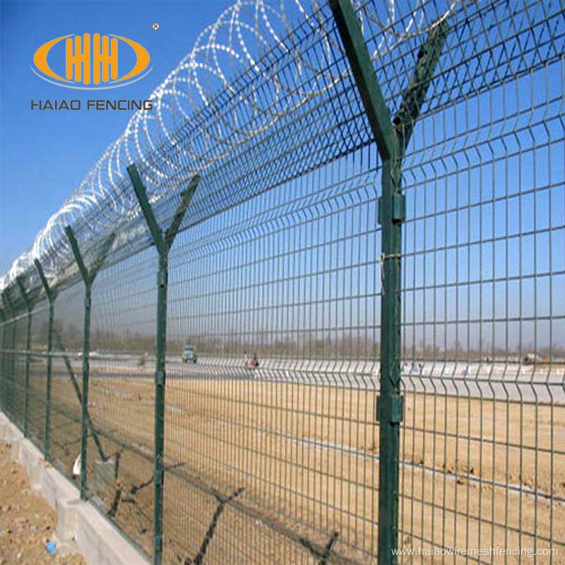 high security airport perimeter mesh fence for sale