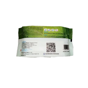 100% Bamboo Fibre Biodegradable Naturally Wet Wipes