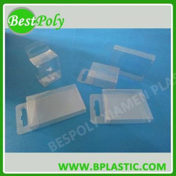 PVC,PET,PP clear plastic folding box for golf ball