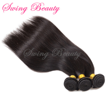 Malaysian Virgin Human Hair Weft Silky Straight