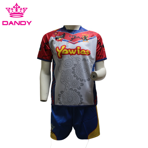 Hochwertiges Sublimations-Rugby-Shirt