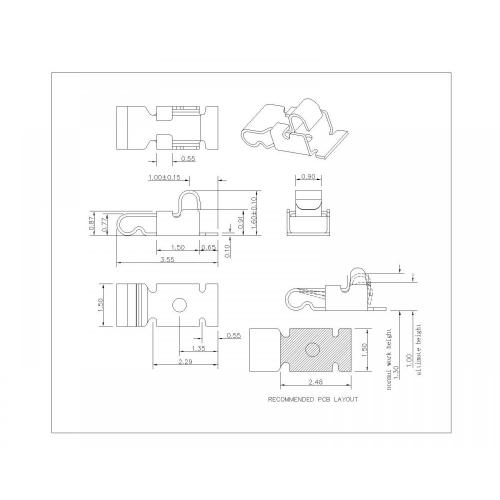 SF-035-XX-04 Spring dedo L 3,5 mm