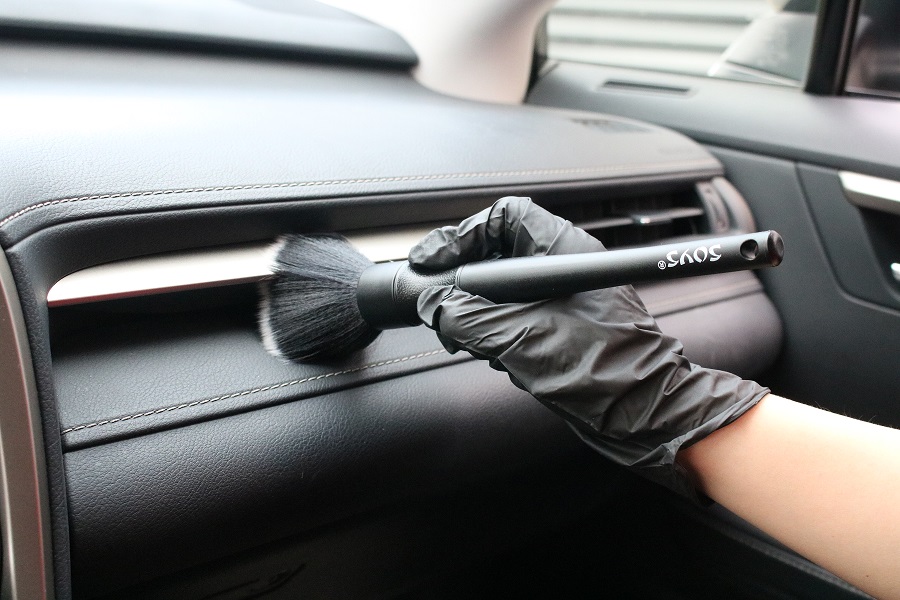 brush kit for cleaning car air condition brush