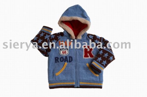 [Super Deal]zipper jacket sweater/knitted sweater