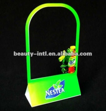 transparent acrylic menu holder