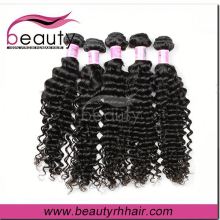 100% brazilian virgin curly hair weave
