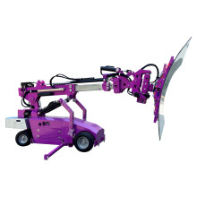 800kg Hydraulic Tilt-Rotate Curved glass lifting machinery
