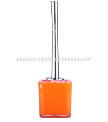 Bright Orange Plastic Toilet Brush Square Toilet Brushes Online