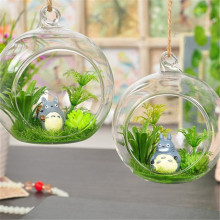 Bougeoirs à boule en verre suspendus de 3&quot; Terrariums en verre pour plantes