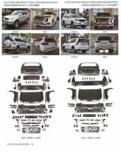 Prado 120 2006 Prado 150 upgraded to LC300 Body kit For 4X4 Accessories