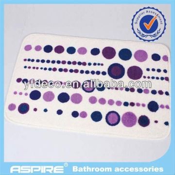 bathroom accessories gift round cotton bath mats