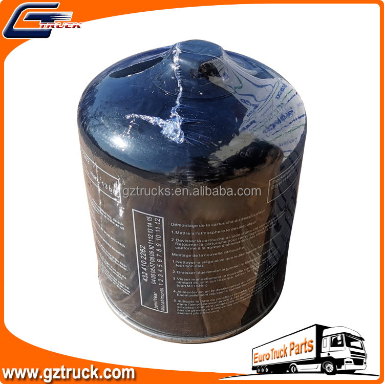 European Truck Auto Spare Parts Air Dryer Cartridge Oem 4324102262 for DAF Truck Air Dryer Filter