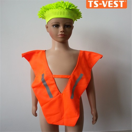 V shape safety vest for kids,child reflective vest,hi viz child reflective vest