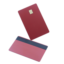 Custom Print Metal Blank Visa Debit/Credit Card with Chip Slot