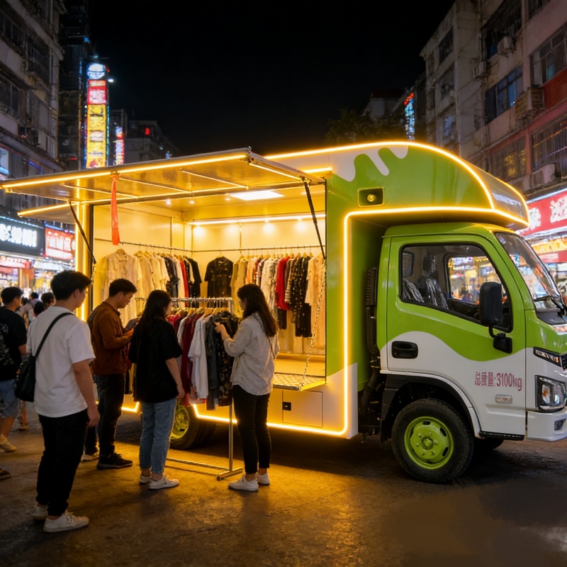 وانت لباس سیار Mobile Clothing Van