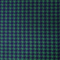 Dark Green Print Brocade Jacquard Fabric