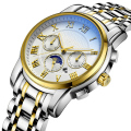 Mannen kijken aanpassen mechanische horloge groothandel casual horloge aangepast logo