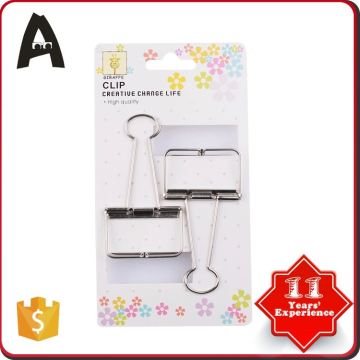 Top selling factory directly silver binder clips