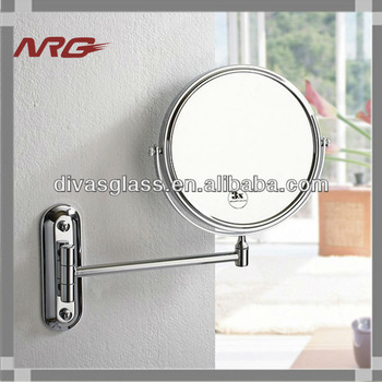 Fog free shaving mirror