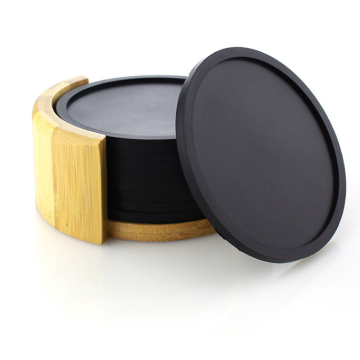 Cup Drink Coaster står Bamboo Fack Storage Rack