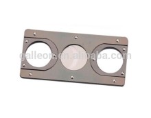 Guillotine steel cigar cutter gunmetal finish cigar cutter