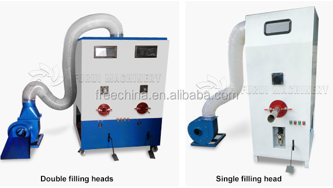 Popular cotton filling machine for round U shape neck pillow travel/pp cotton filler/ball fiber pillow filling machine