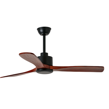 LEDER Ventilatore da soffitto moderno in legno