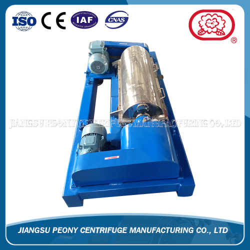 Automatic Vegetable Oil Food Centrifuge 2 Phase Separation Solid Bowl Decanter Centrifuge