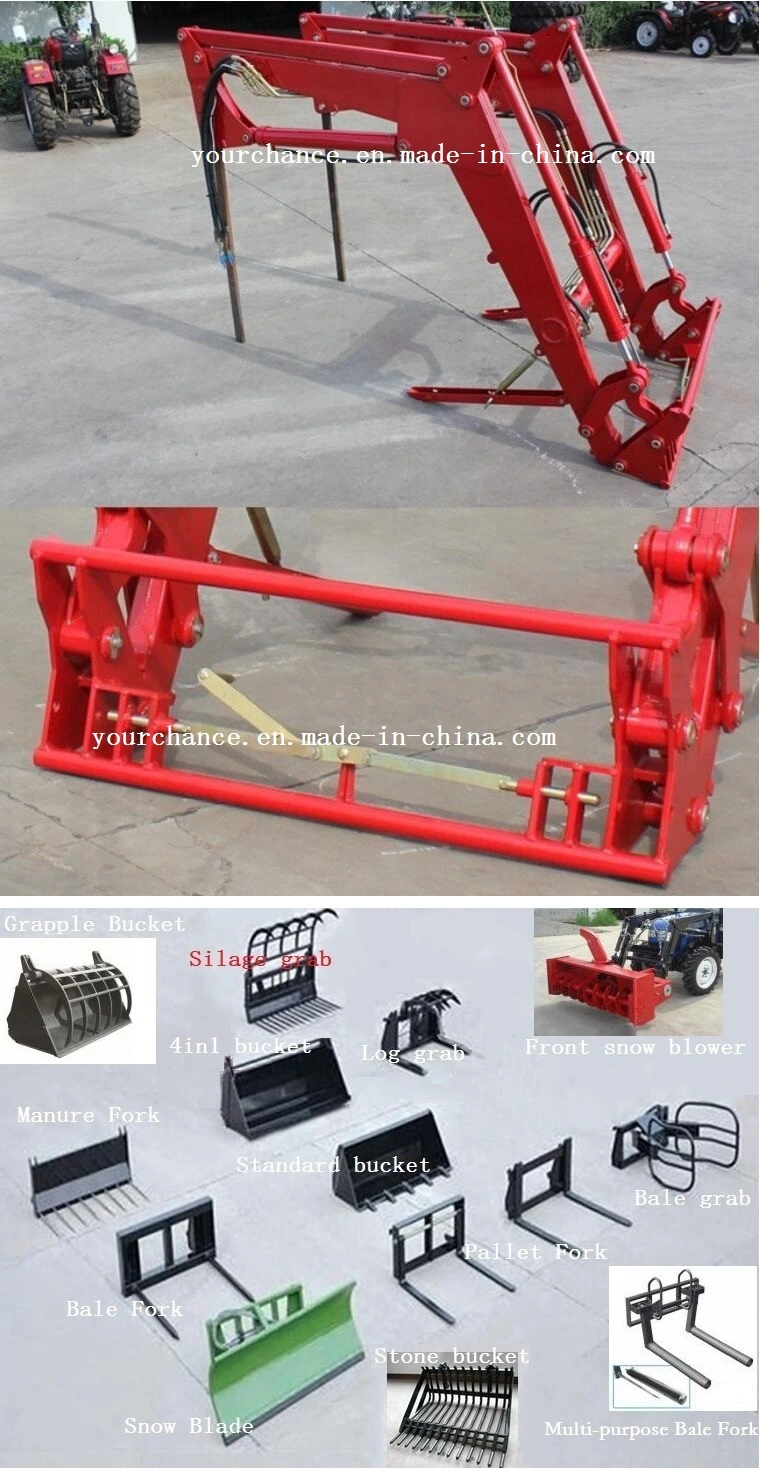 Usefull Garden Machine GB190 1.9m Width Grapple Bucket for Dq704A 70HP 4WD Tractor and Tz08d Front End Loader