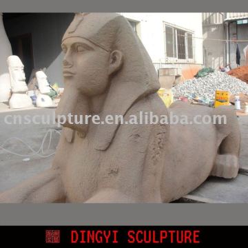 fiberglass statue of Sphinx statue