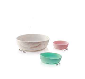 100% Food Grade Strong Suction Silicone Training Bowl