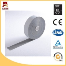 grey polyester high visibility reflective tape