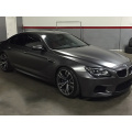 Satin Metallic Dark Grey Car Car Prap vinyl