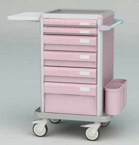 Luxury Icu Emergency Trolley , Crash Trolley Medical Equipment