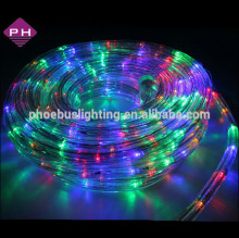 low power comsumption rope light led coloful rope light