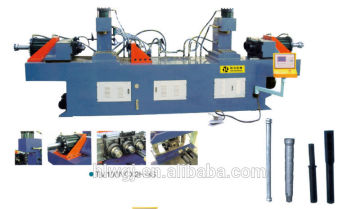 automatic hydraulic tube pipe ending shaping machine