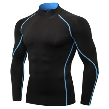 Men compression shirt long sleeve